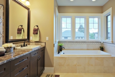 Quartz Bathroom Countertops and Installation