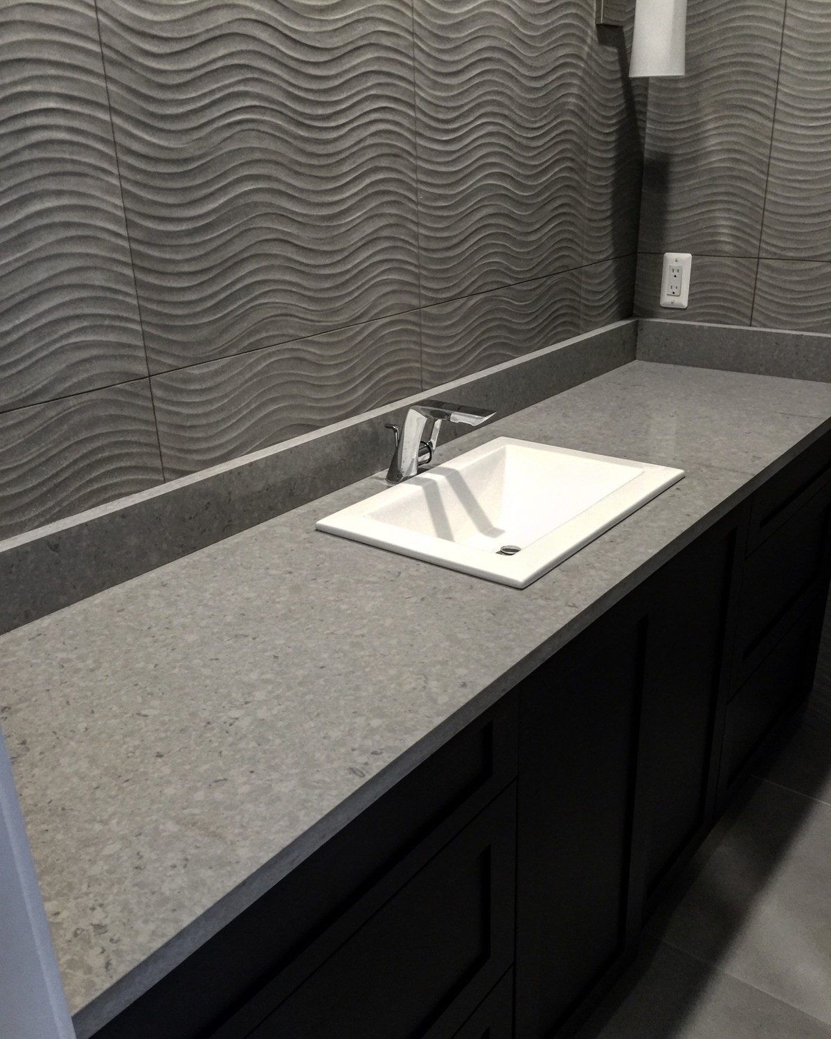 Stunning Bathroom Countertop Installation Services Using Granite image